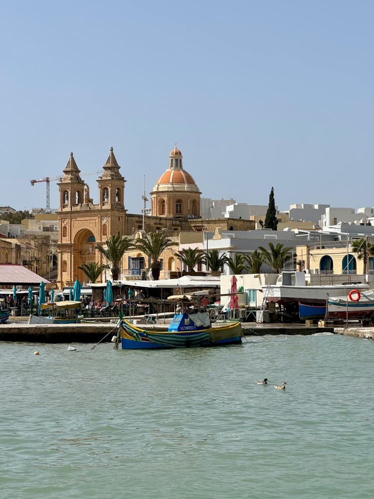 Marsaxlokk fishing village